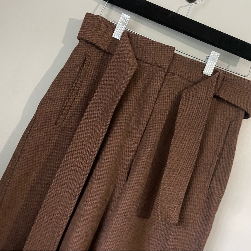 Artizia Wilfred New Tie-Front Jallade Wool Pants size 4 - Picture 7 of 10